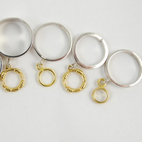 Sterling silver ring Wriggle, Bijuterii de argint lucrate manual, handmade