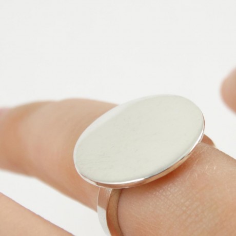 Sterling silver ring Savvy, Bijuterii de argint lucrate manual, handmade