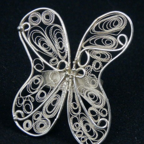 Unique Pure silver jewel Metissage auratique, Bijuterii de argint lucrate manual, handmade