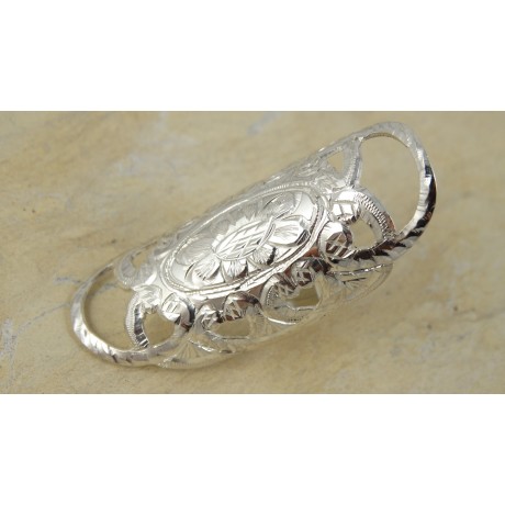 Sterling silver ring Epic Beauty, Bijuterii de argint lucrate manual, handmade