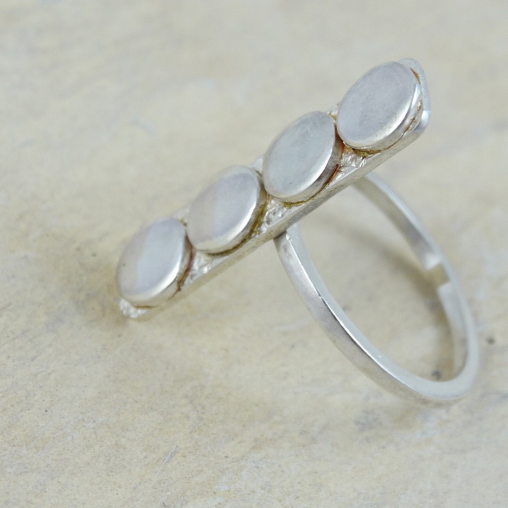 Sterling silver ring Fouth
