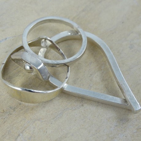 Sterling silver ring Crave, Bijuterii de argint lucrate manual, handmade