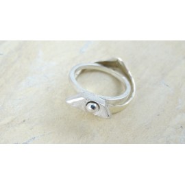 Sterling silver ring Sparkle