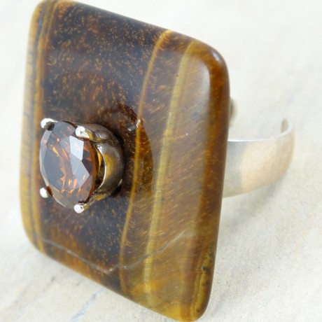 Sterling silver ring Eye of the Beholder, Bijuterii de argint lucrate manual, handmade