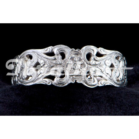 Silver bracelet, Bijuterii de argint lucrate manual, handmade
