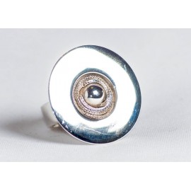 Sterling silver ring, handmade & handcrafted, design by Ibralhoff